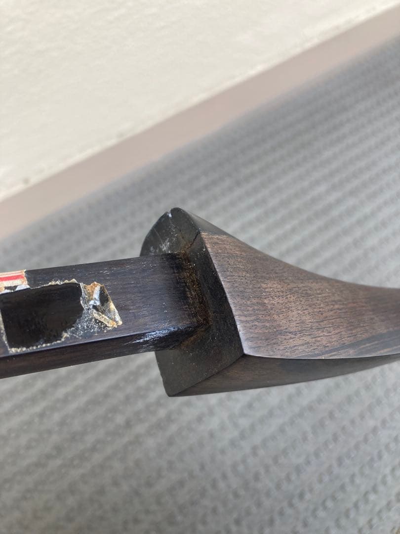 沖縄 三線 竿だけ 久場の骨型