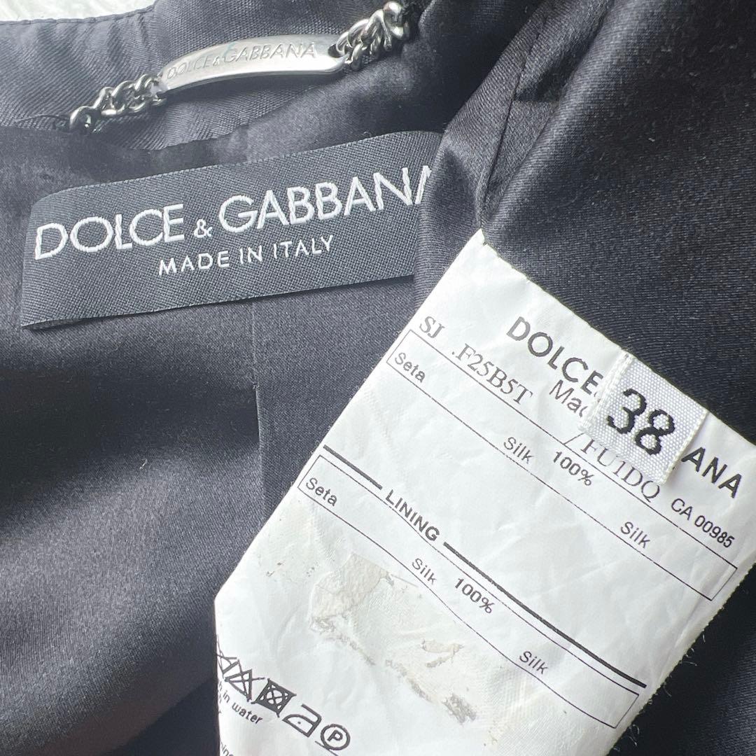 美品　DOLCE&GABBANAドルガバ シルク　ジャケット　フォーマル