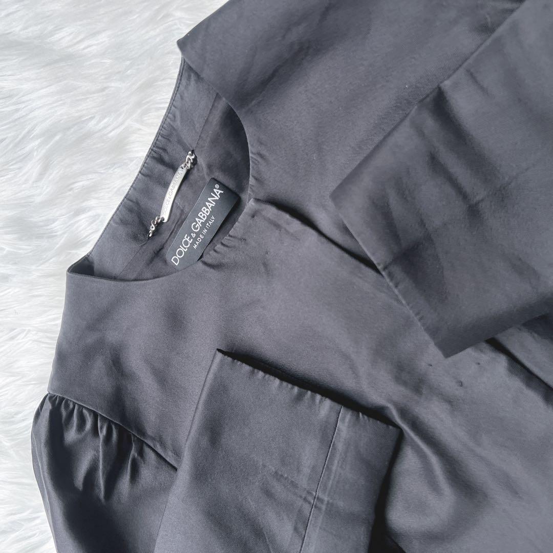 美品　DOLCE&GABBANAドルガバ シルク　ジャケット　フォーマル