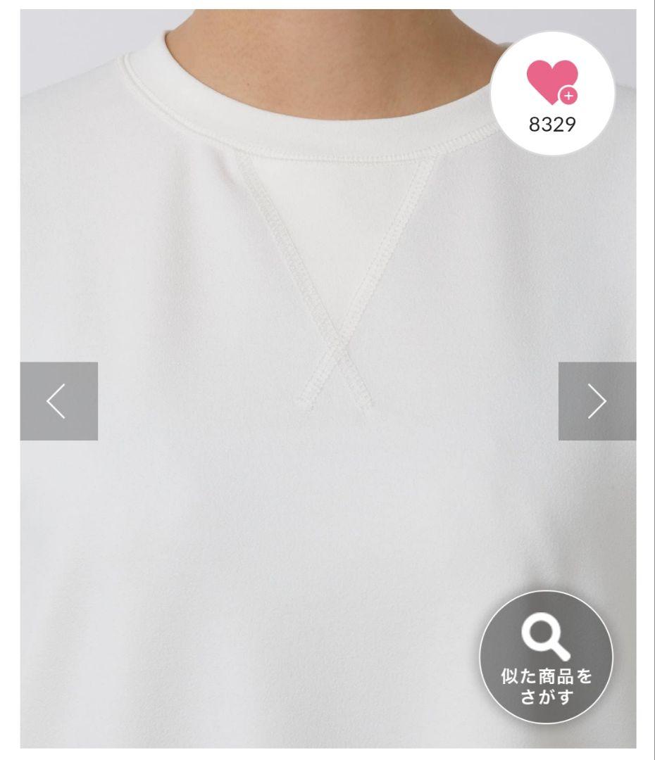 RIVE DROITE リヴドロワ カットジョーゼットプルオーバー 　ホワイト