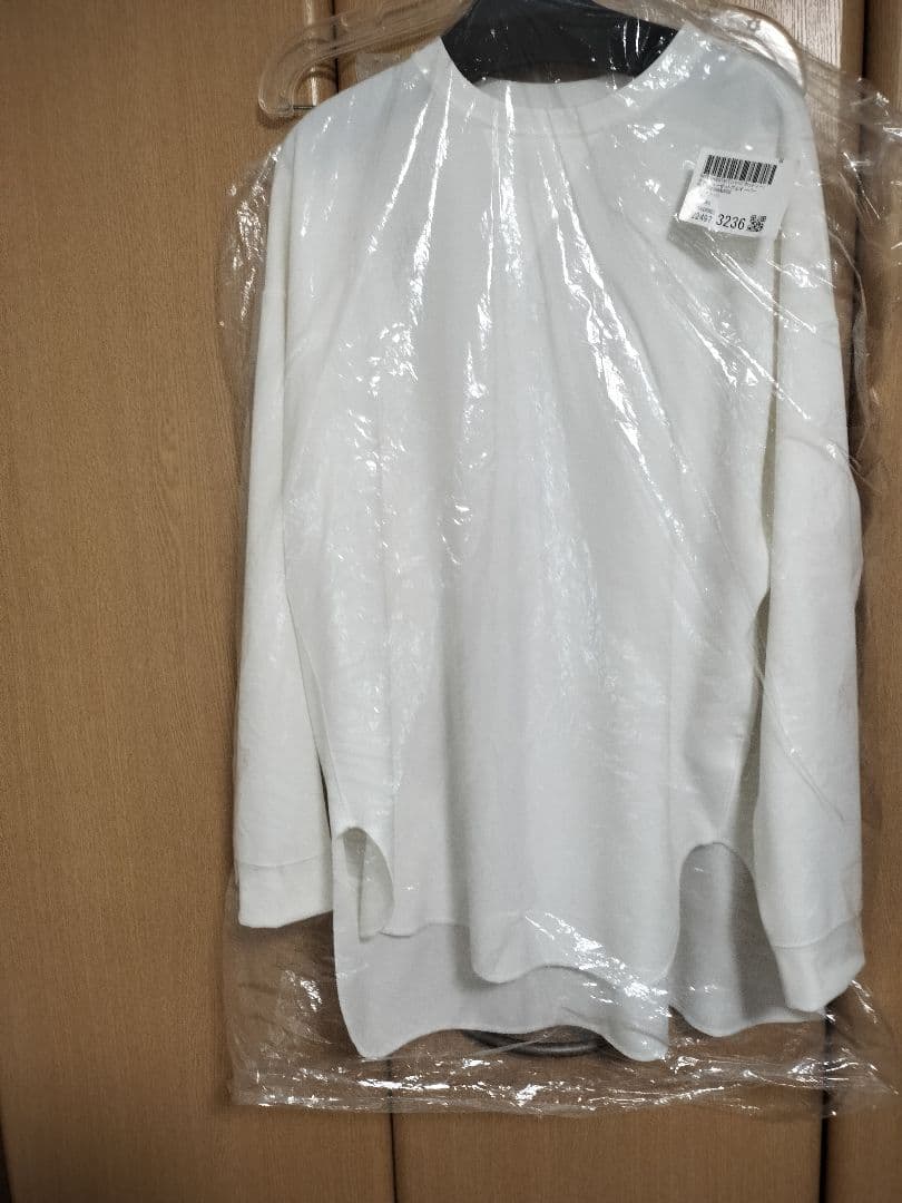 RIVE DROITE リヴドロワ カットジョーゼットプルオーバー 　ホワイト