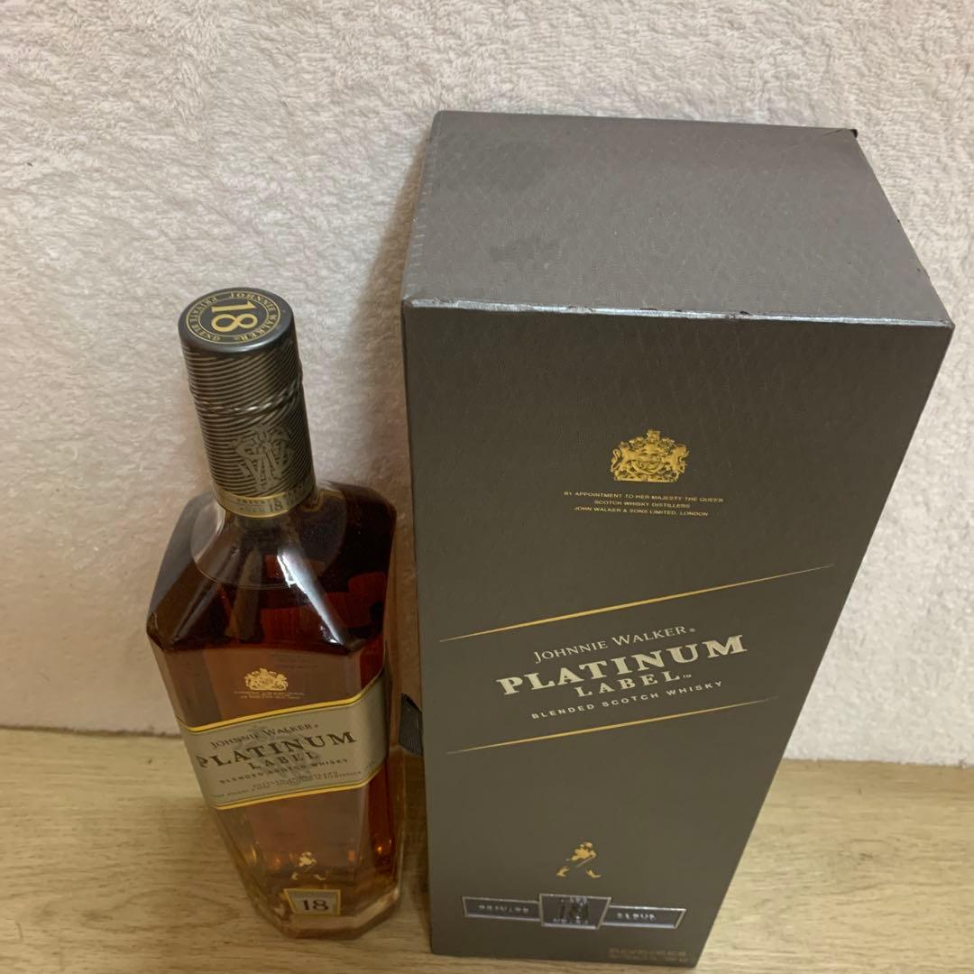 古酒　ジョニーウォーカー プラチナム18年