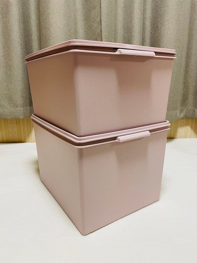 2個セット/タッパーウェア/ウルトラディープ/ディープ/スーパーケース/ピンク