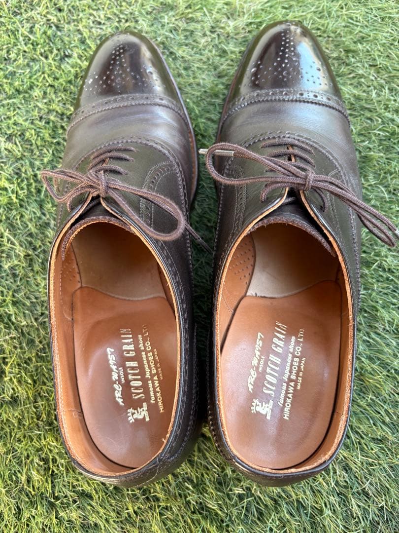 スコッチグレイン　オデッサ 24.5 アウトレット　純正シューツリー