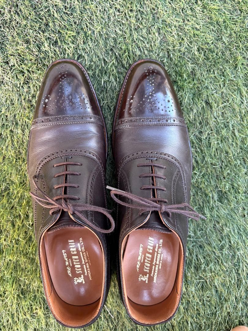 スコッチグレイン　オデッサ 24.5 アウトレット　純正シューツリー