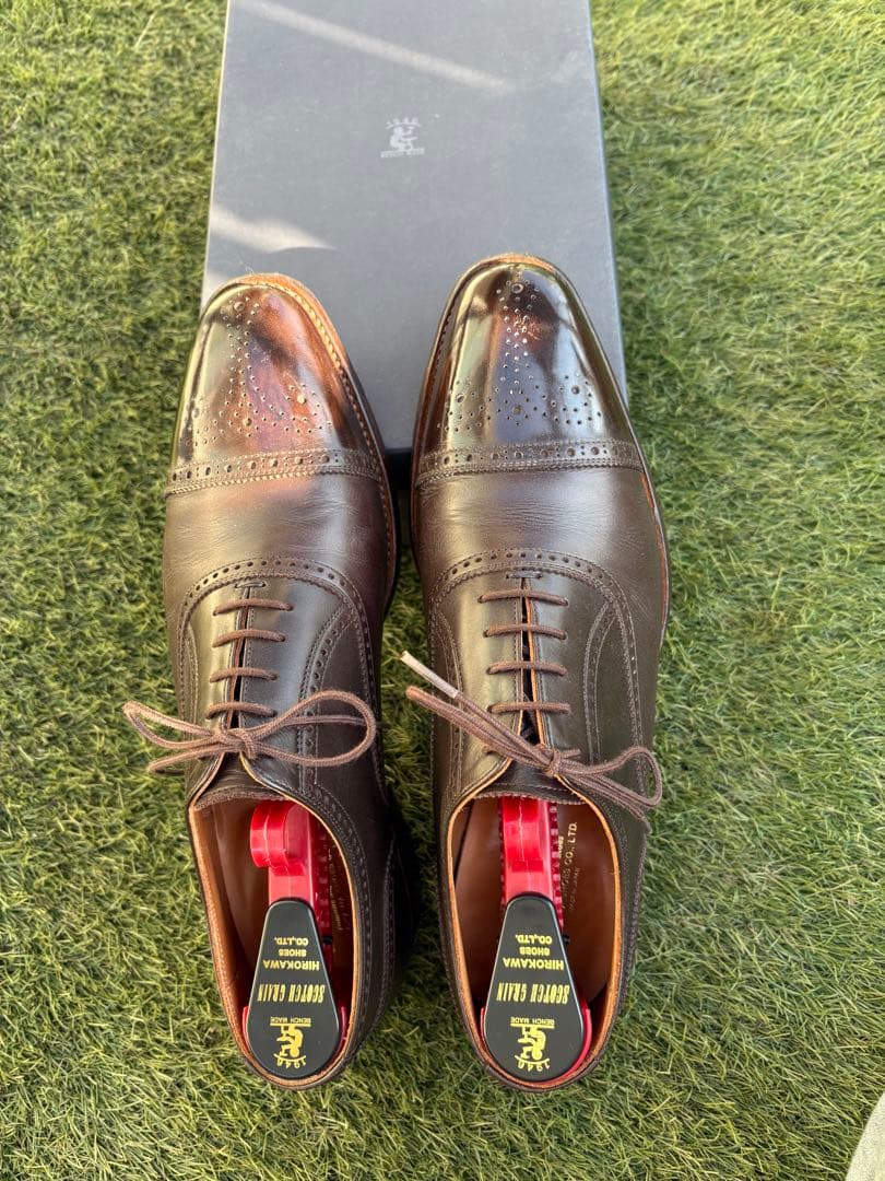 スコッチグレイン　オデッサ 24.5 アウトレット　純正シューツリー