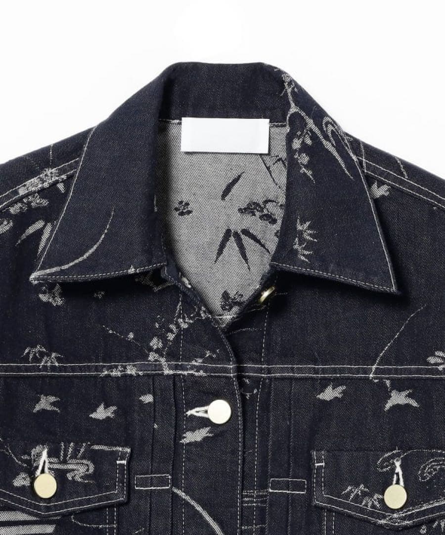 Mame Kurogouchi / ジャカード デニム ジャケット