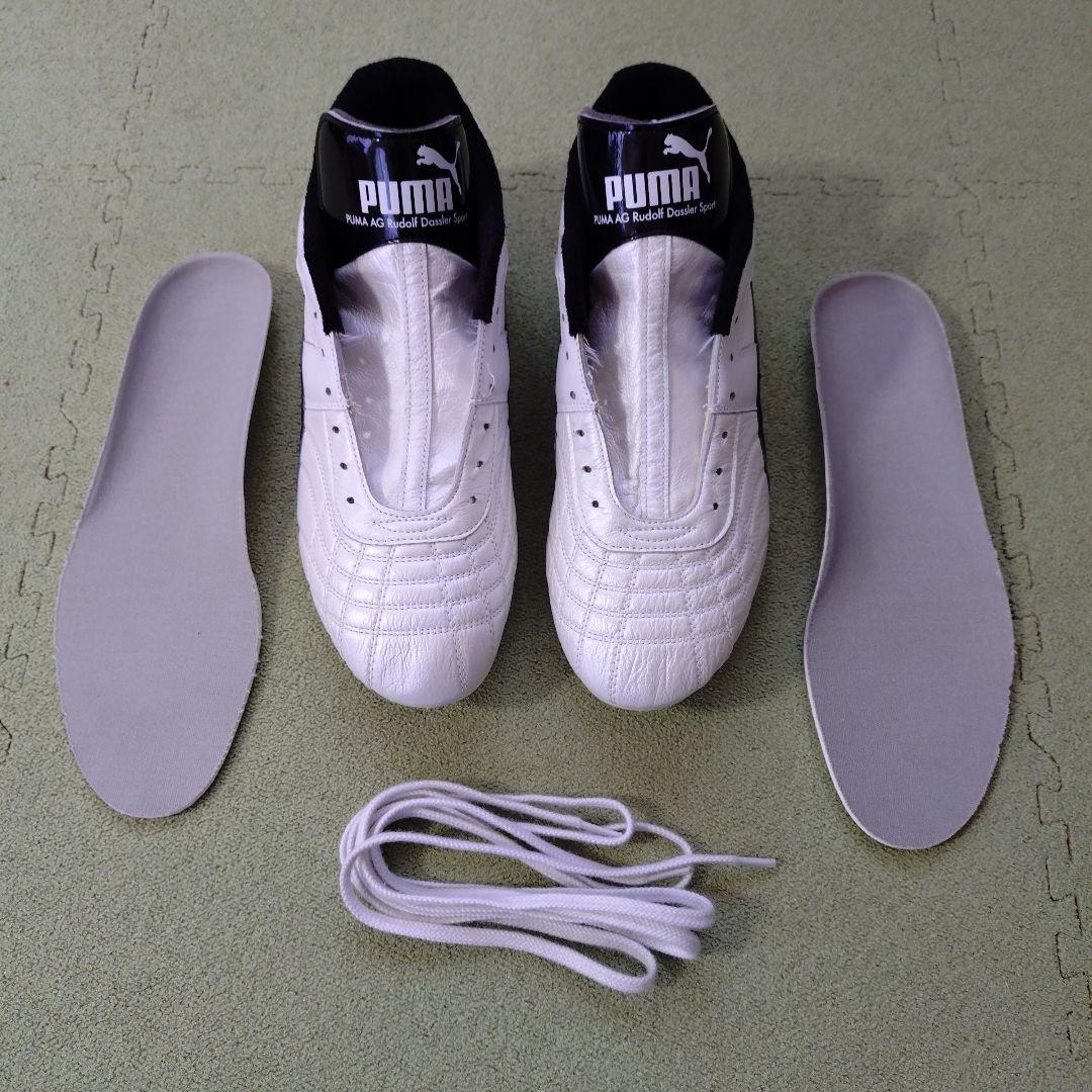 プーマ パラメヒコ白 ゼビオ限定 希少カンガルー革 27.5cm