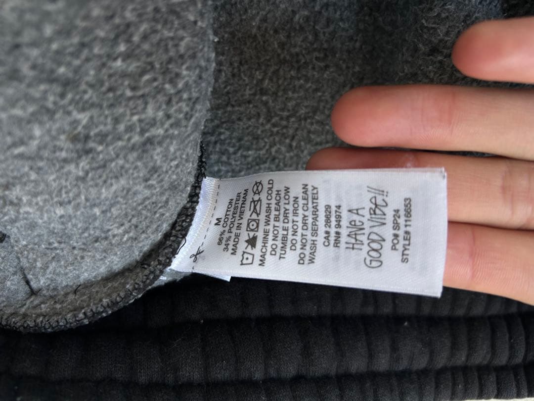 ウェア Stussy sport fleece Pants black