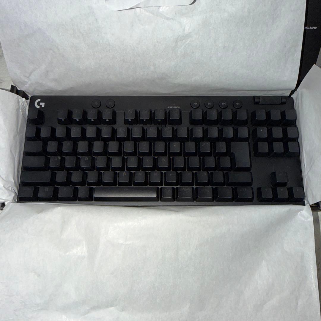 Logitech PRO X TKL RAPID ゲーミングキーボード 本体