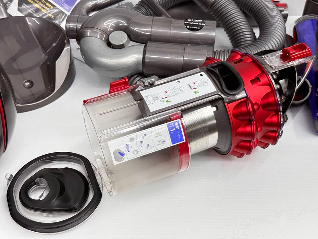 動作保証品　ダイソン　CY29　サイクロン掃除機　V4 Digital 本体　赤