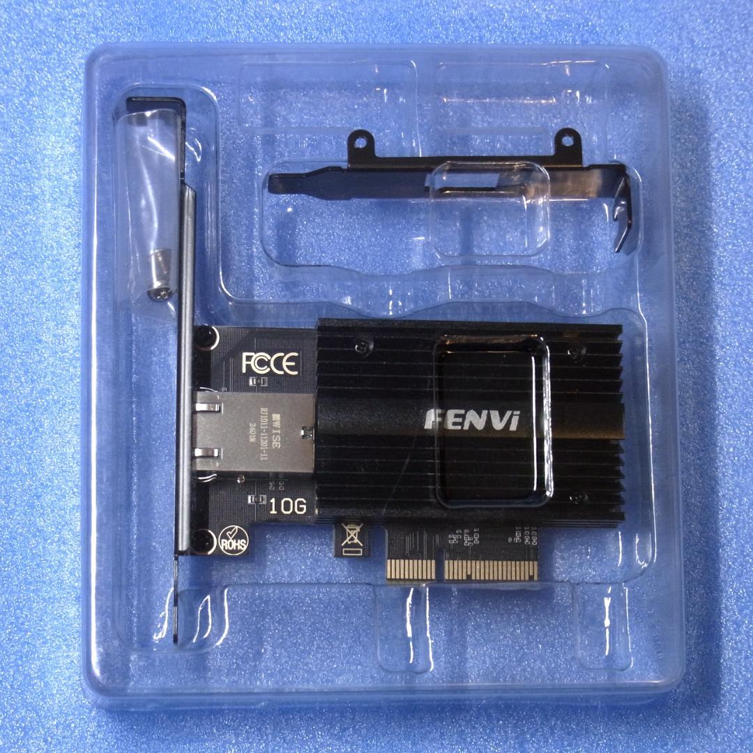 美品 FENVI 10Gbps LANカード AQC113 PCIe3.0x4