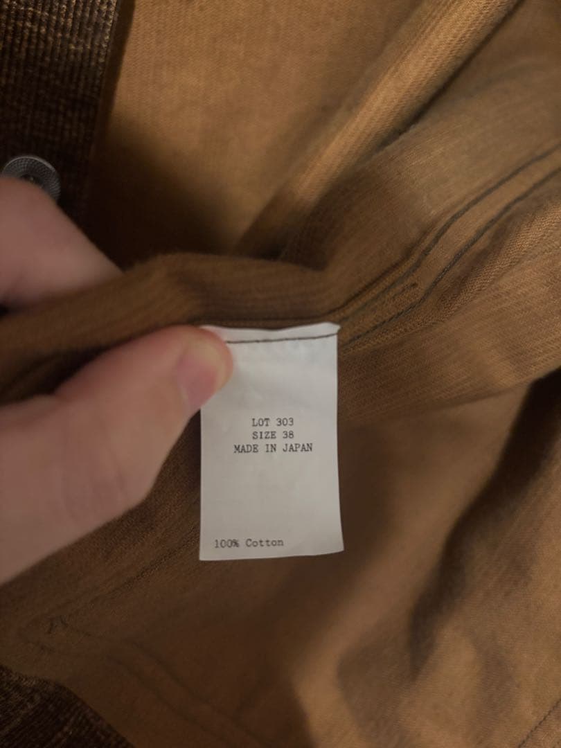 【即完品】25AWTaiga Takahashi Lot.303 カバーオール