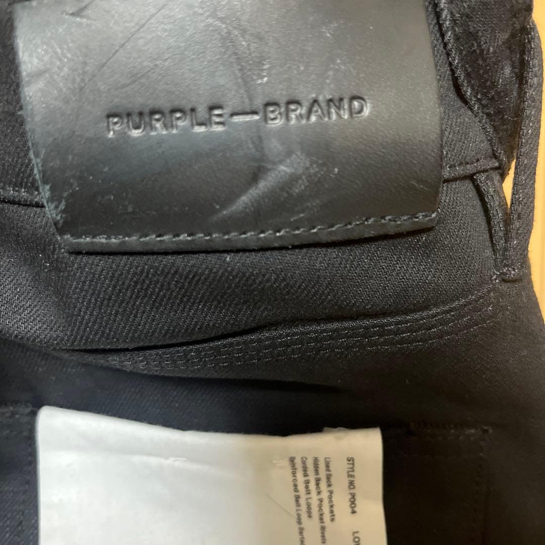 PURPLE BRAND ブラックデニム