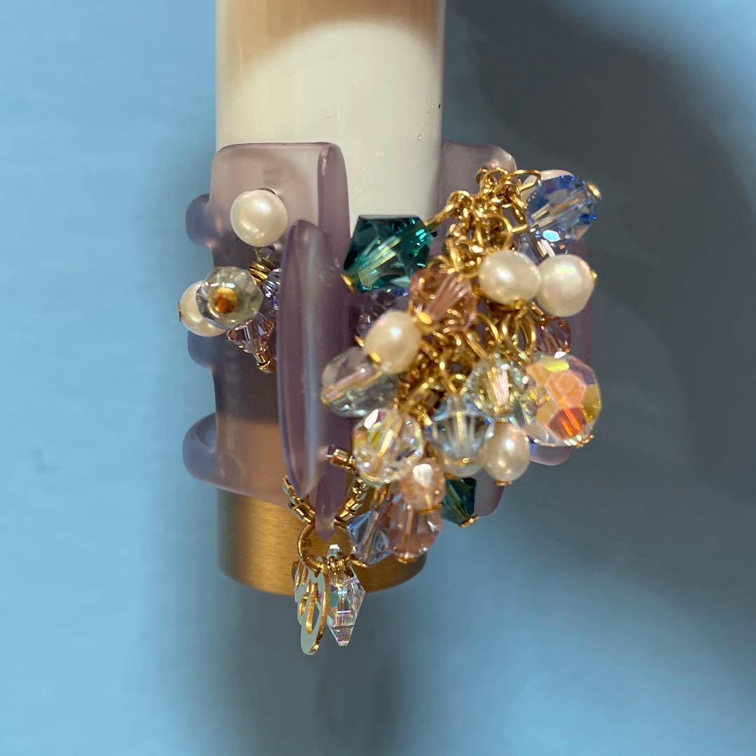 コンプレックスビズ　ヘアクリップ　2個セット