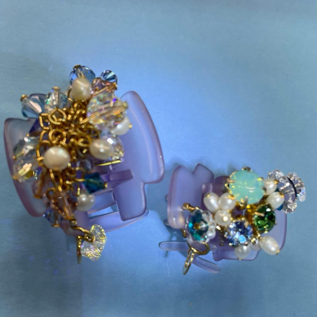 コンプレックスビズ　ヘアクリップ　2個セット