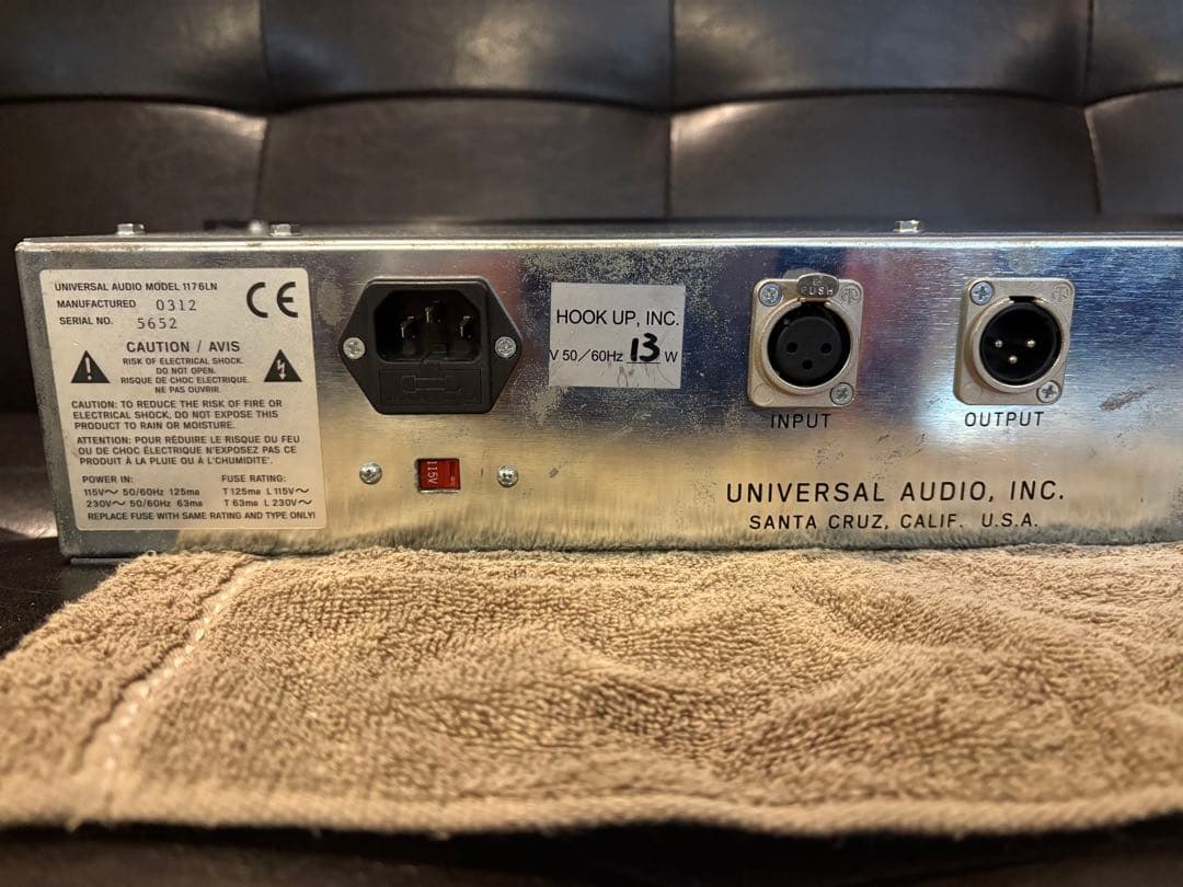 名器　UNIVERSAL AUDIO 1176LN コンプレッサー