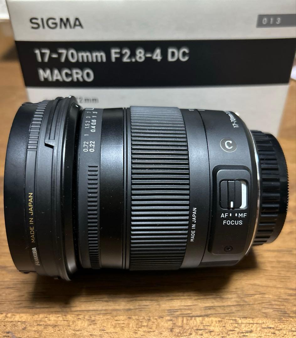 レンズ(ズーム) SIGMA17-70mm F2.8-4 DC MACRO PENTAX