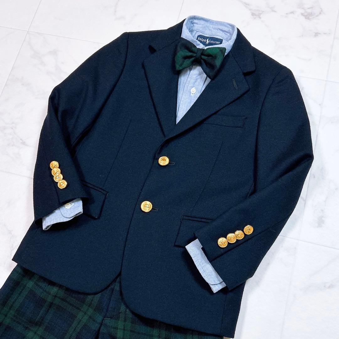 【極美品】ラルフローレン　キッズスーツ(120) 匿名配送