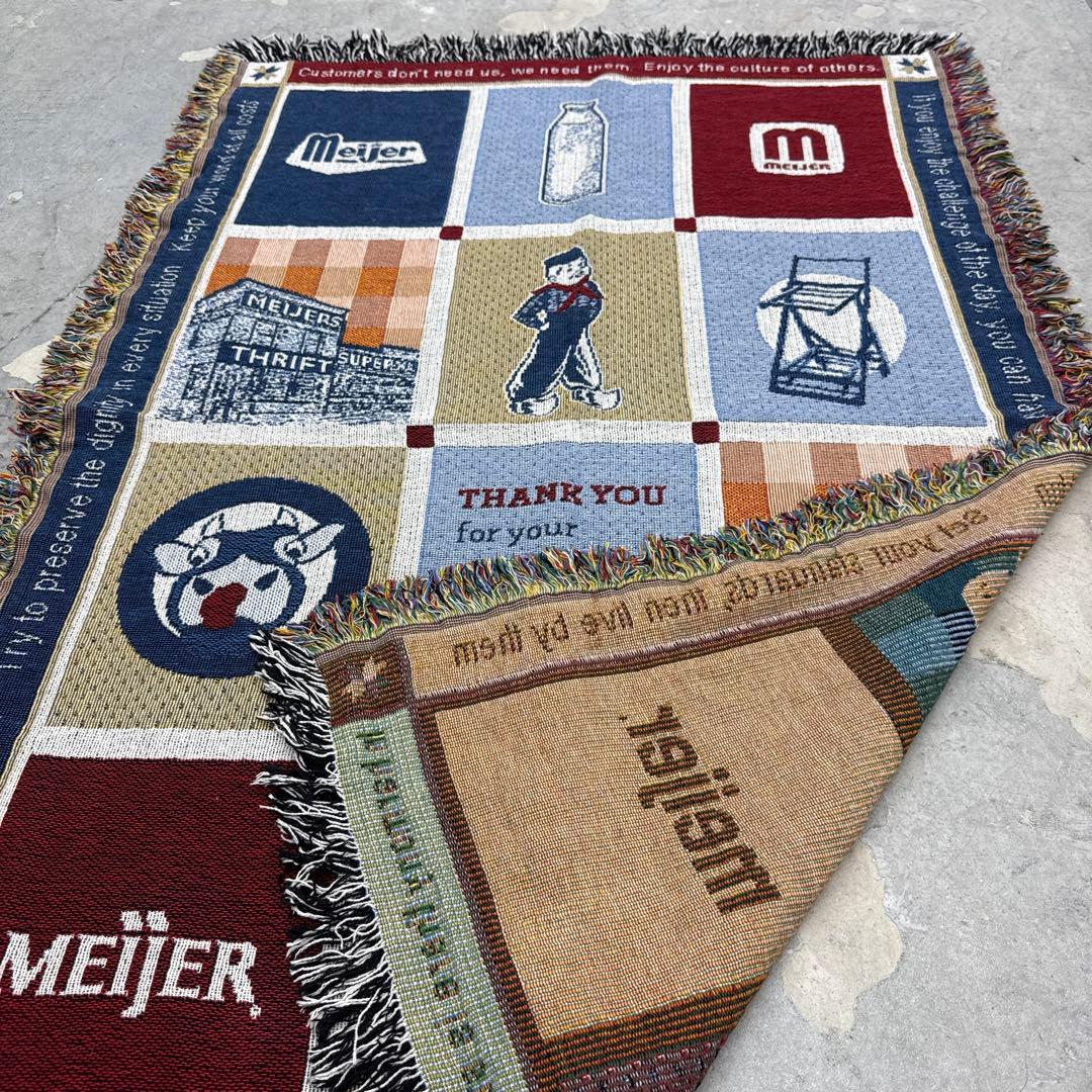 スーパー　マイヤー　ブランケット　マルチカバー　ソファーカバー　140x93