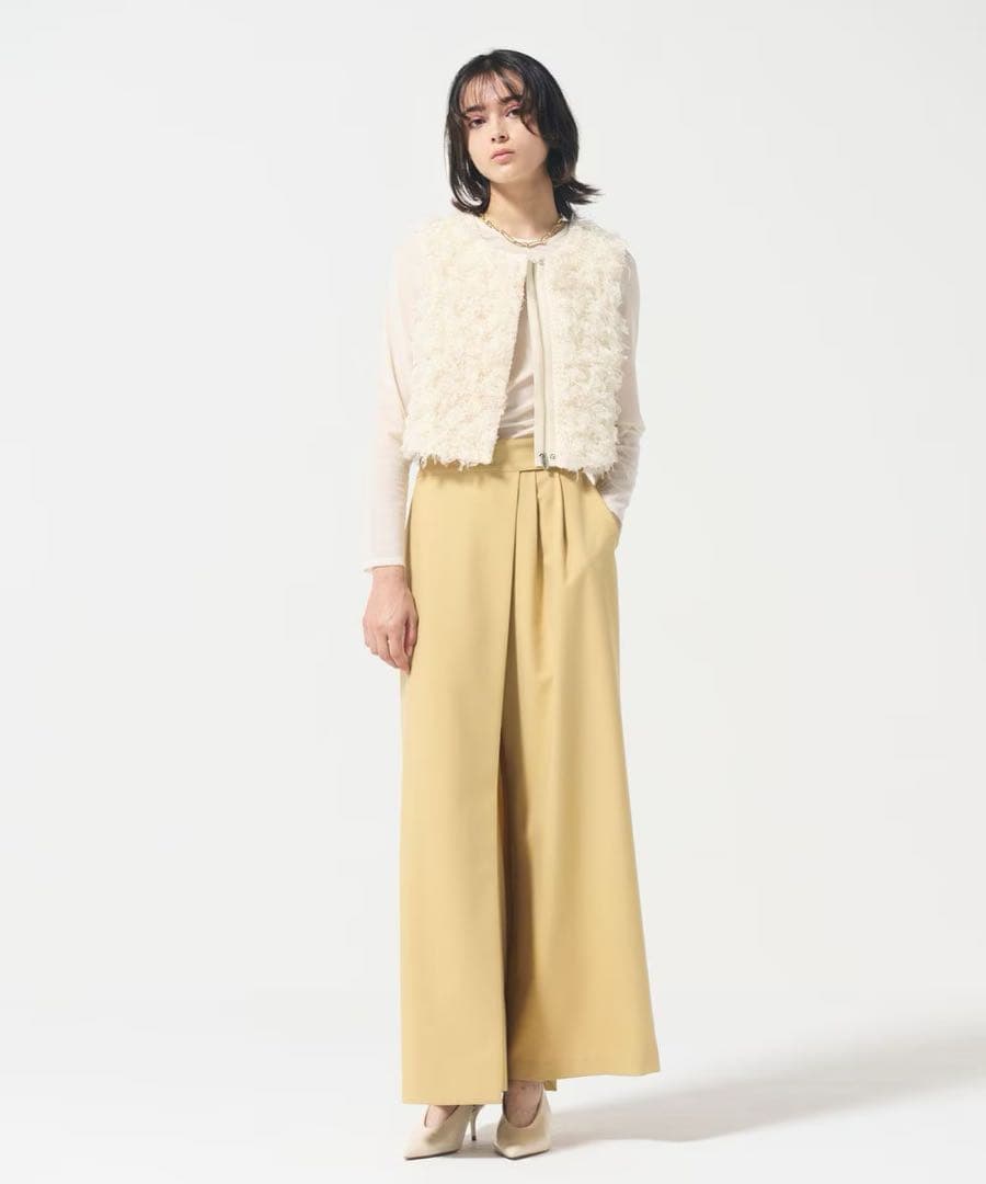 グレースコンチネンタル⭐︎コンパクトフリンジベスト