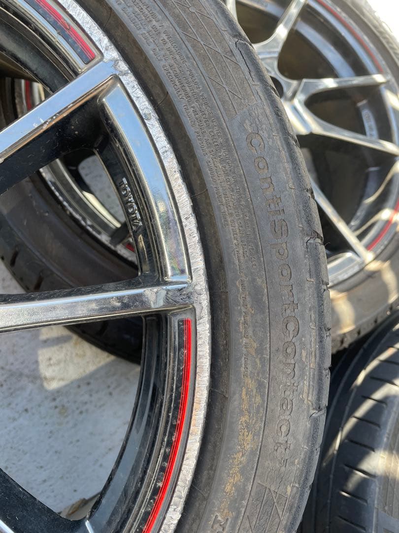 グ*ィ様 アクアGS 17インチ ホイールセット 5本スポーク