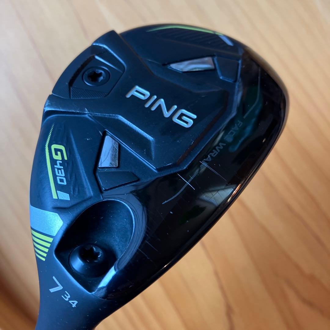 ピン G430ハイブリッド 7u 34度 ヘッドカバー付