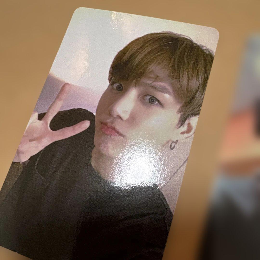 BTS LOVEYOURSELF 公式トレカ　グク☆ジョングク　２枚セット