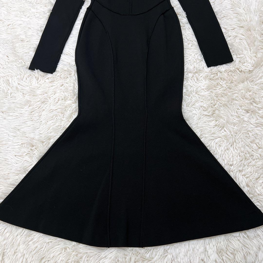 Whim Gazette ハーフミラノニットワンピース 長谷川京子　コラボ