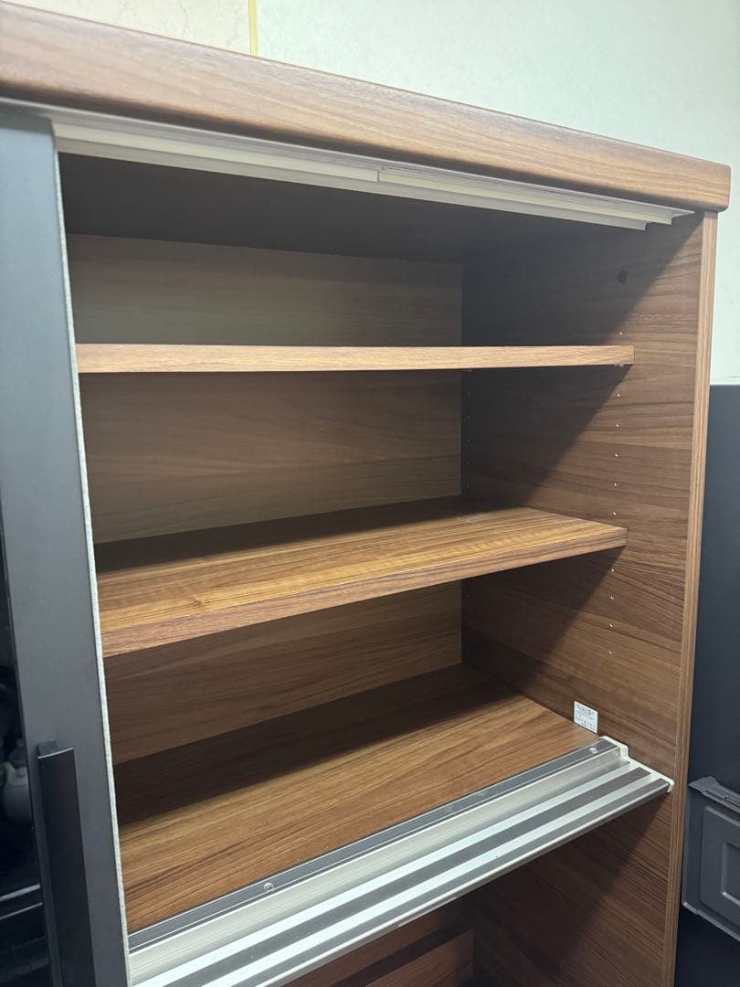 パモウナカップボード 幅120 食器棚