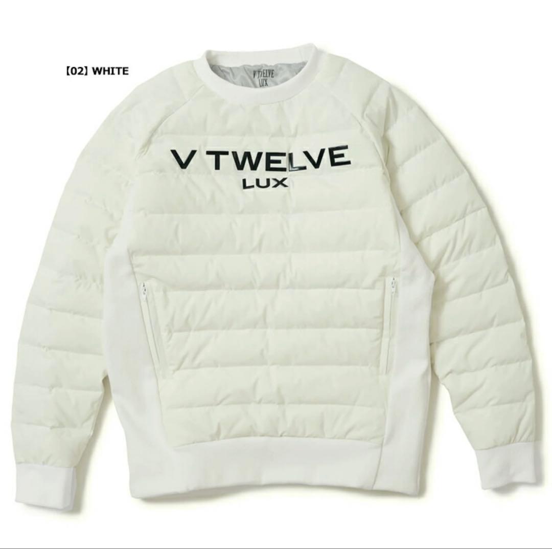 【新品未使用】V12 ゴルフ レディース ダウン キルティング 防寒スニード