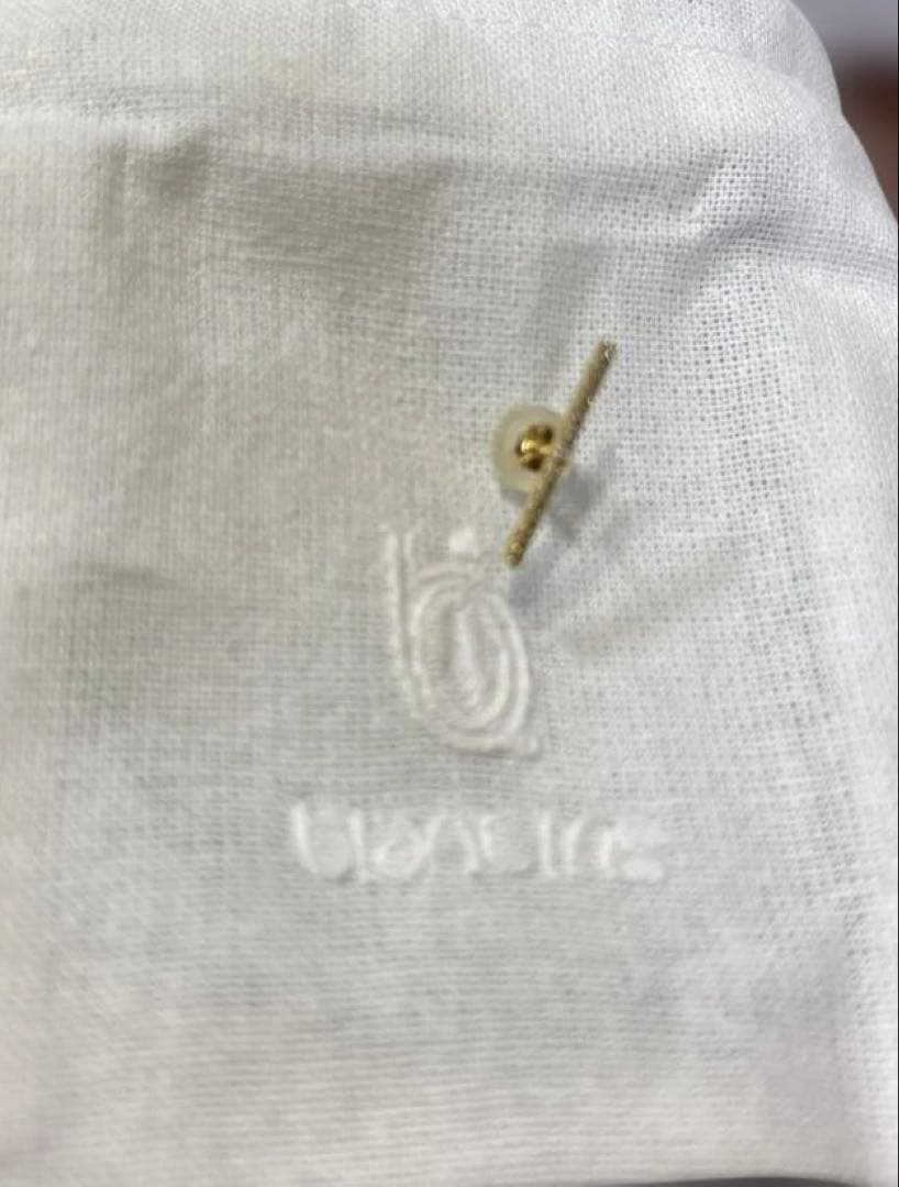 R*a様 blanciris ブランイリス　K18ゴールド バーピアス