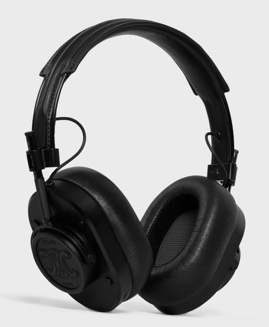 CELINEヘッドフォン / スムースカーフスキン＆ラムスキン トリオンフ