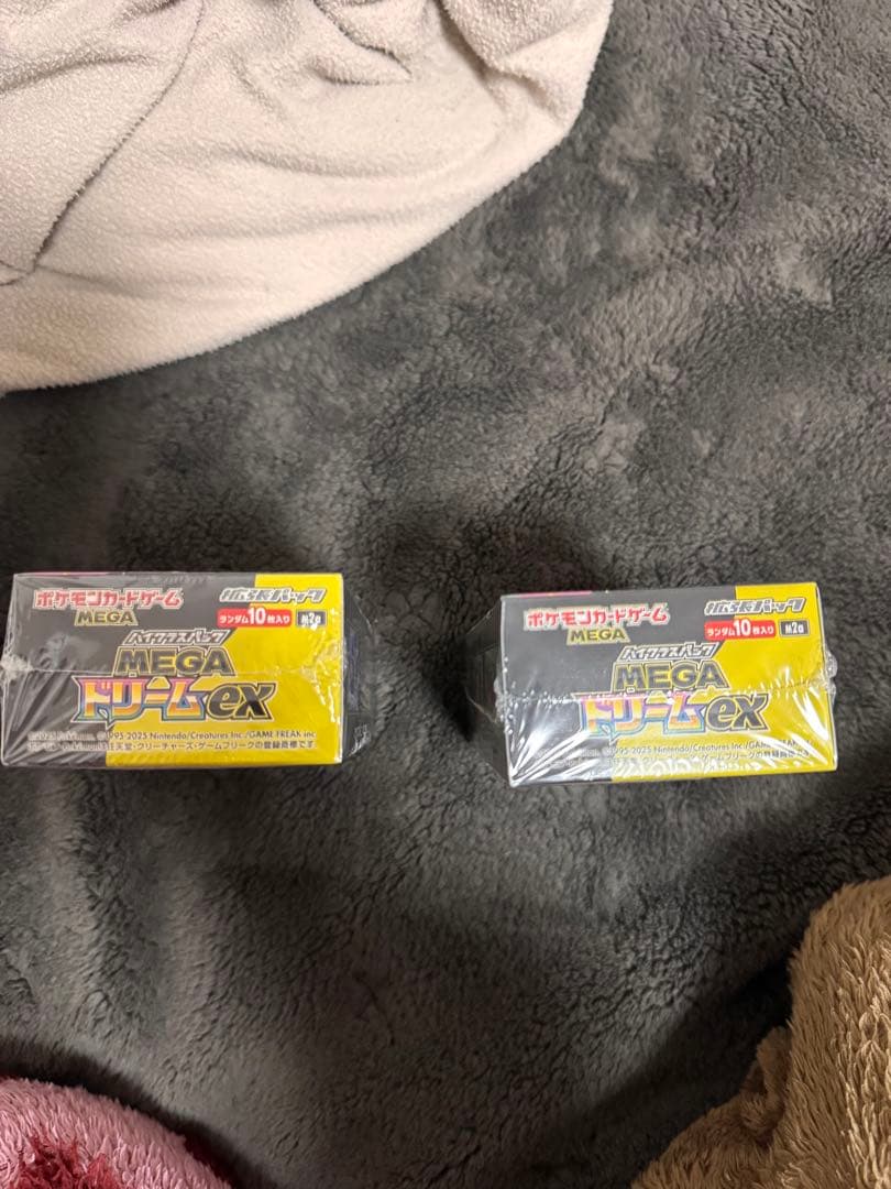 ポケモンカードゲーム MEGA ドリームEX シュリンク付き 2box