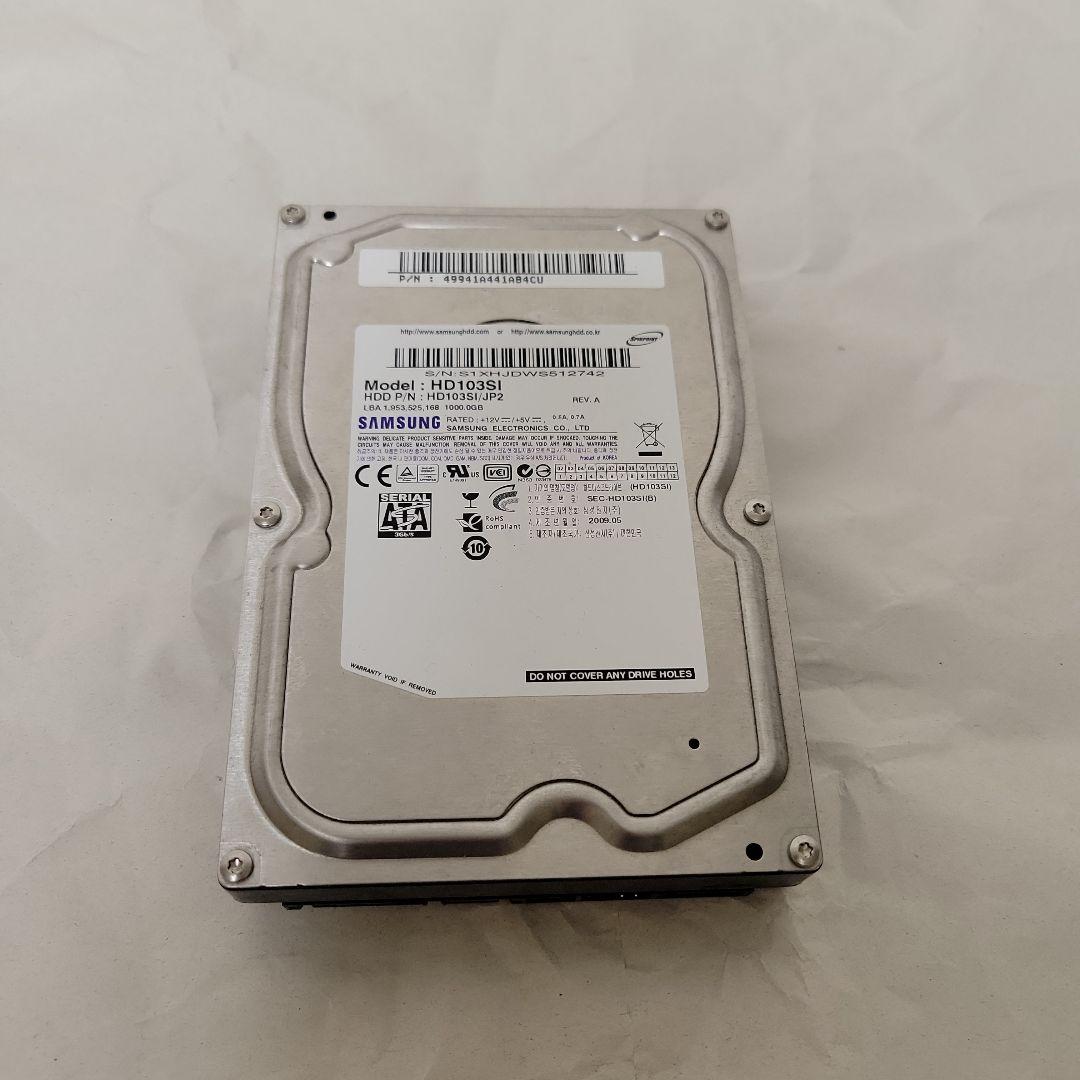 内蔵型ハードディスクドライブ Samsung HD103SJ 1TB HDD