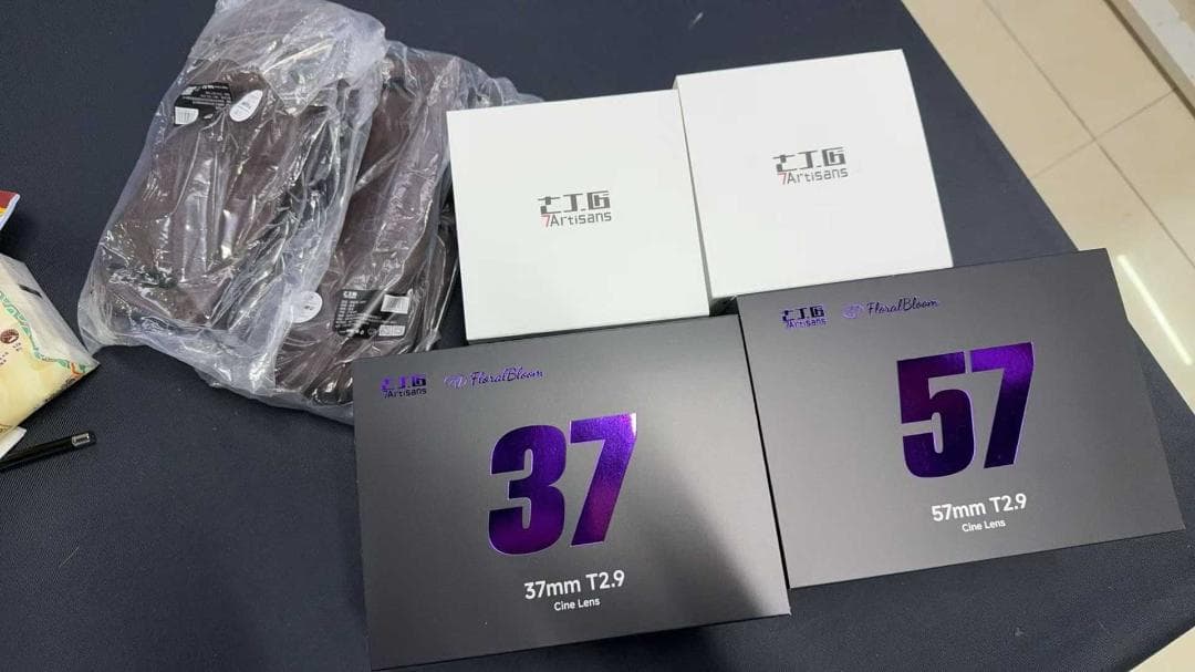 7artisans 57mm T2.9 フルフレーム シネレンズ PLマウント