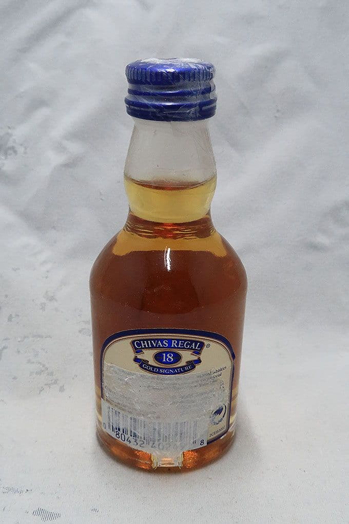 シーバスリーガル １８年・１２年 ・原酒ミニチュアボトル ４種