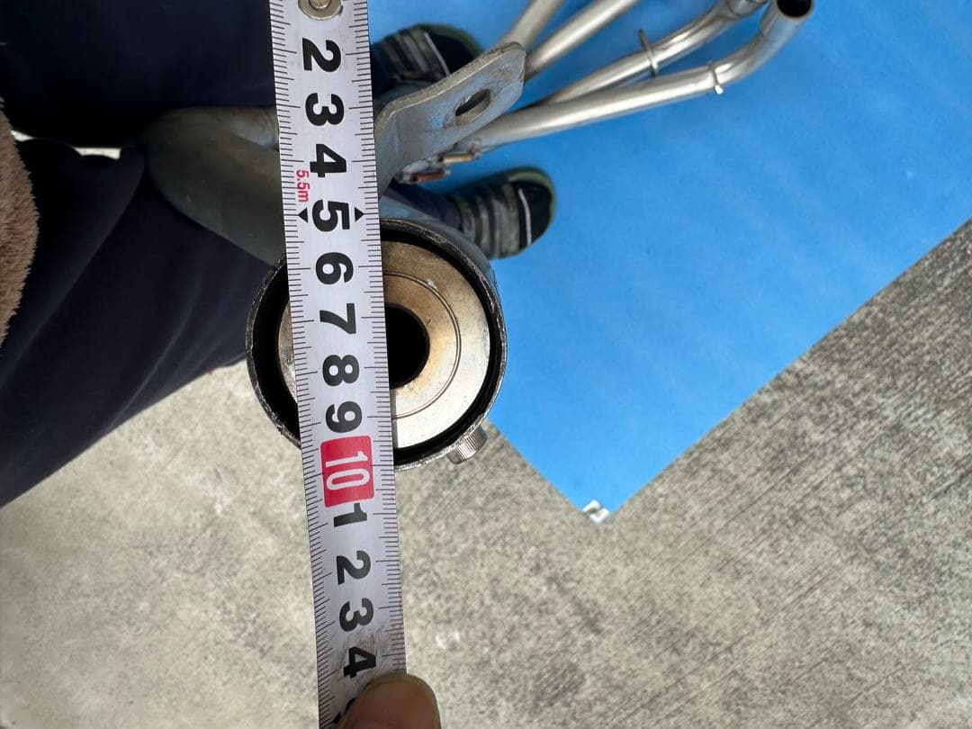 cbx用　アルミマフラー