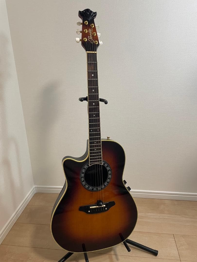 お洒落なエレアコ☆モーリスTornado Z-2 LH☆希少な左用レフトハンド