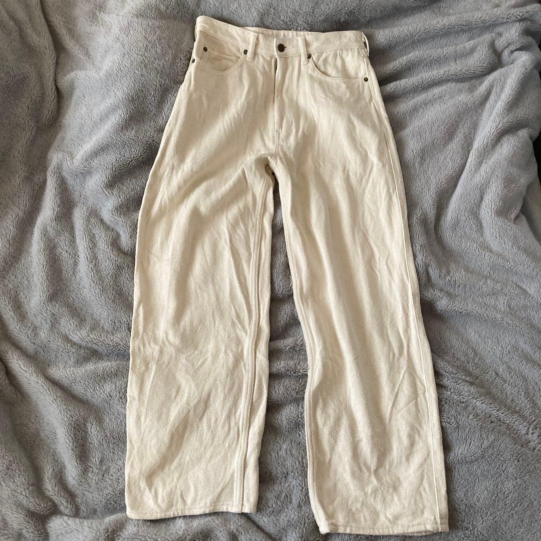 カ*メ様 cornier コルニエ SILK NEP DENIM PANTS W