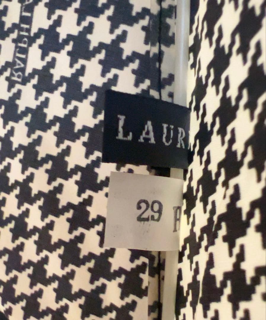 ラルフローレン　折りたたみ傘　千鳥格子