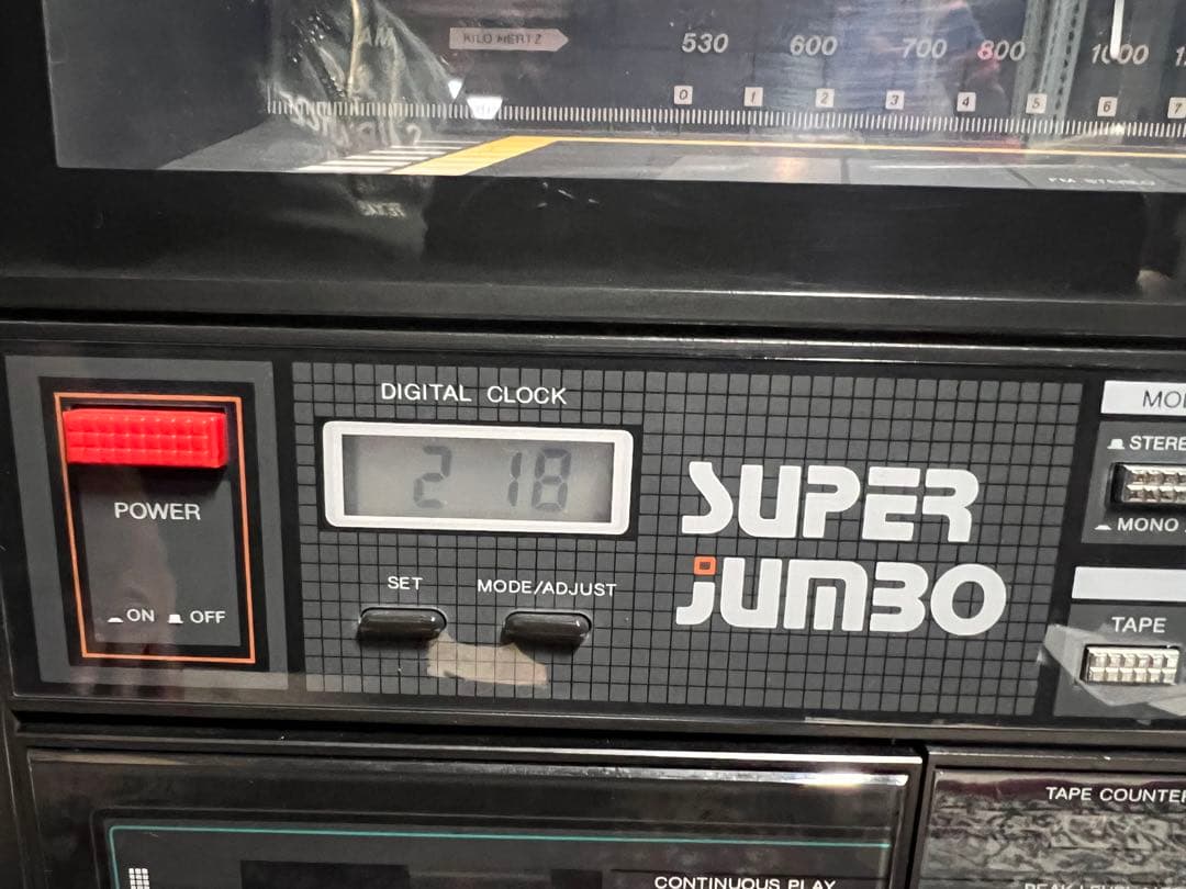 希少TOREC J-1 スーパージャンボ 大型ラジ中古動作品ビンテージ美品