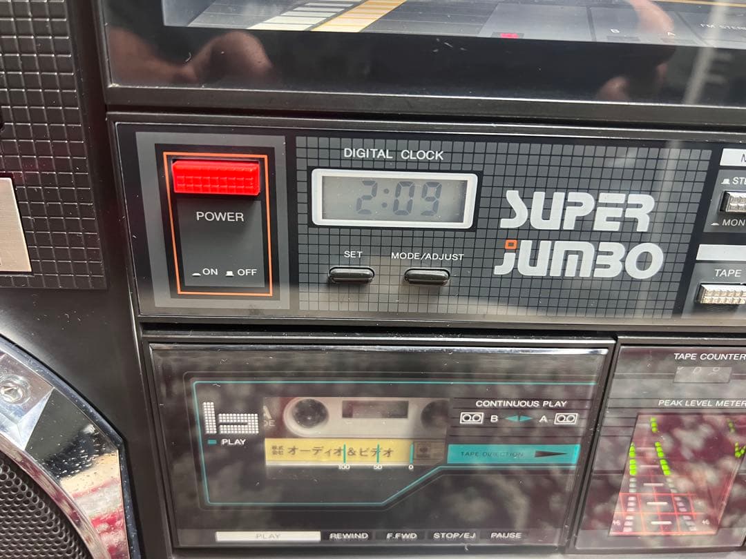 希少TOREC J-1 スーパージャンボ 大型ラジ中古動作品ビンテージ美品