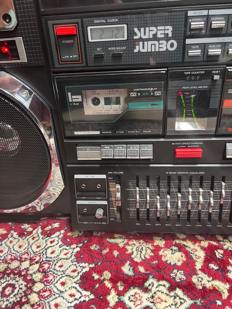 希少TOREC J-1 スーパージャンボ 大型ラジ中古動作品ビンテージ美品