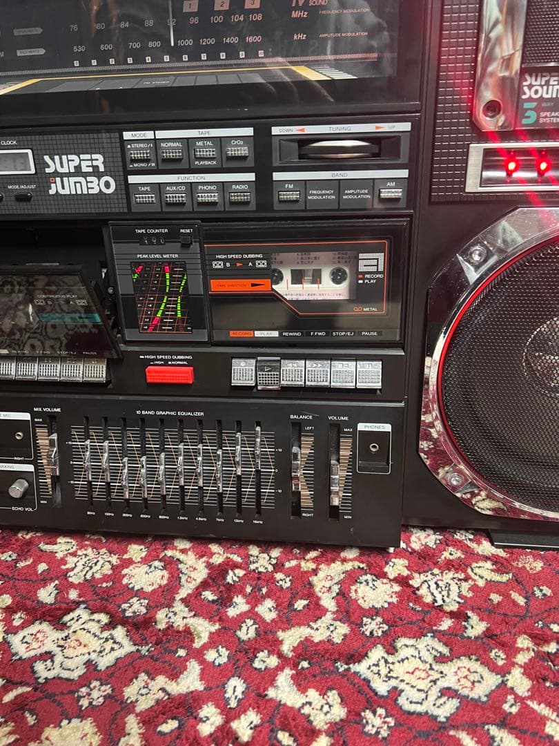 希少TOREC J-1 スーパージャンボ 大型ラジ中古動作品ビンテージ美品