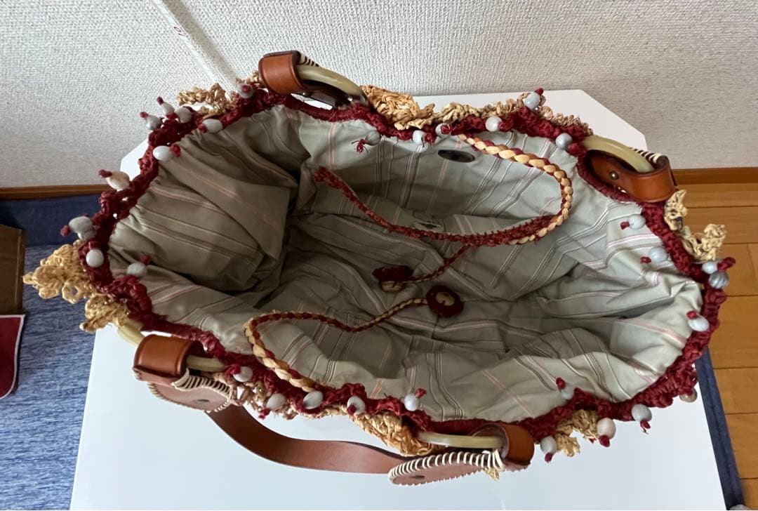 JAMIN PUECH ジャマンピュエッシュ　カゴバッグ