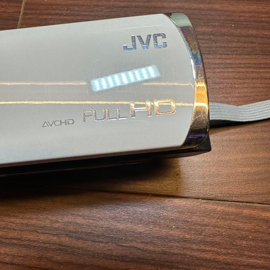 JVC Everio GZ-HM33 ホワイト ビデオカメラ 5512