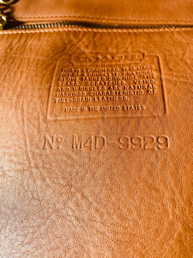 mi-kn 美品 COACH オールドコーチ 9929 巾着ショルダー