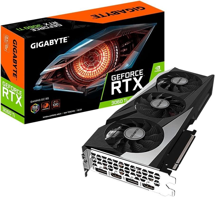 グラフィックボード・グラボ・ビデオカード GIGABYTE RTX3060Ti GDDR6 8GB OC-8GD