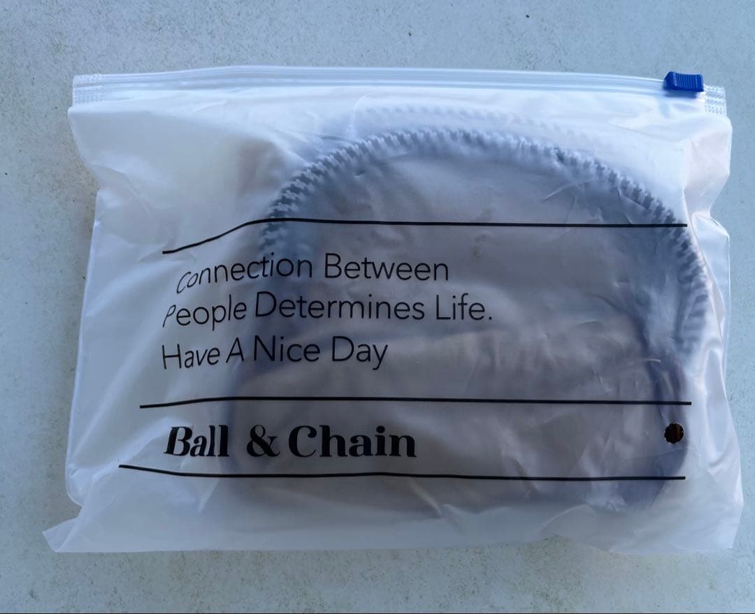 ボール＆チェーン　紀伊國屋コラボ　ベージュ